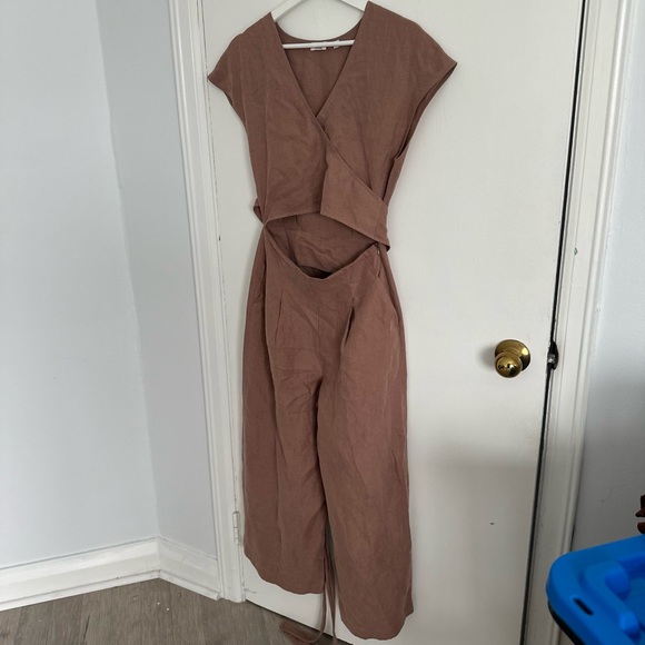 Wilfred Tan Jumpsuit Size 2 - Picture 2 of 5